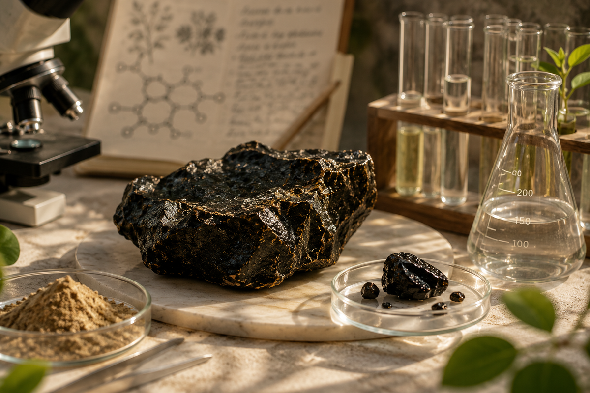 Shilajit resin
