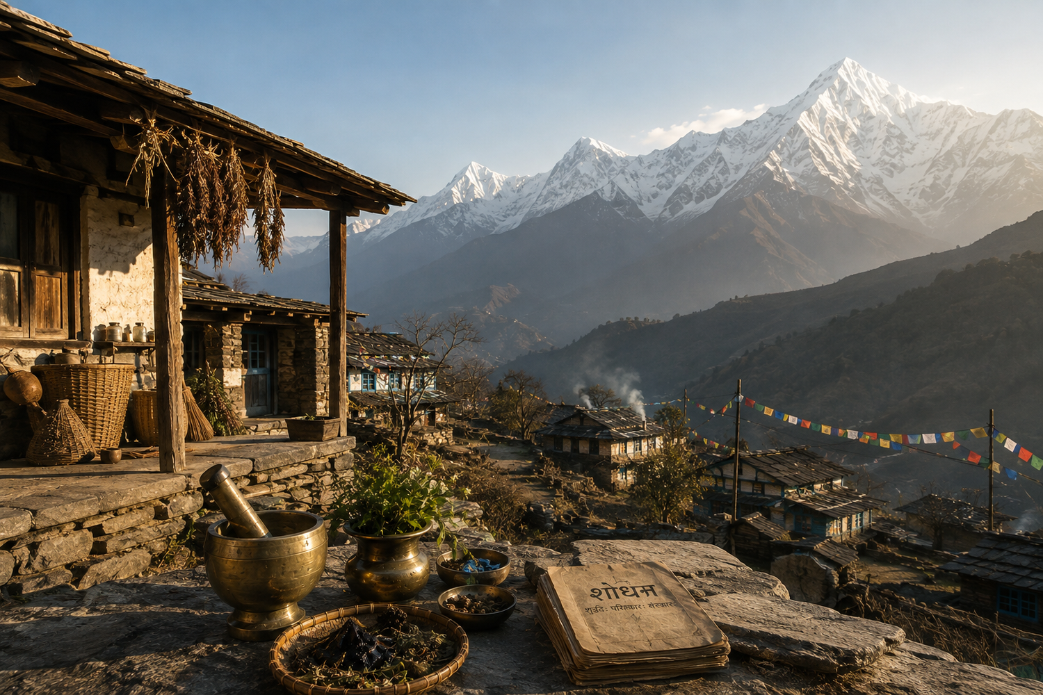 Nepal Himalayan landscape