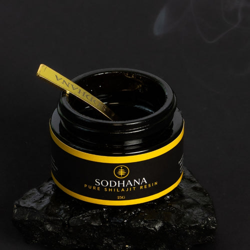100% Pure Himalayan Shilajit Resin (25 Gms)